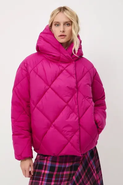 Bunda Medicine dámská, fialová barva, přechodná