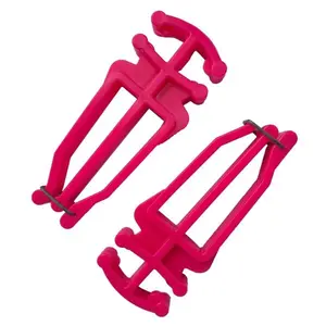 HS Sport RACK Nosič lyží a holí, růžová, velikost