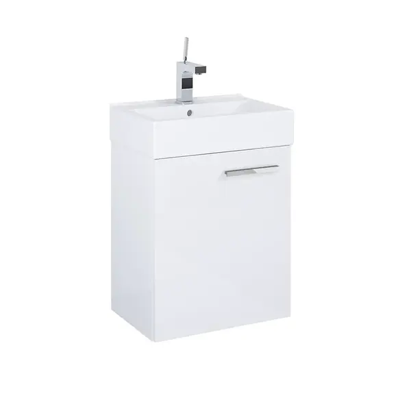 Skříňka s umyvadlem Mini 45 bílý