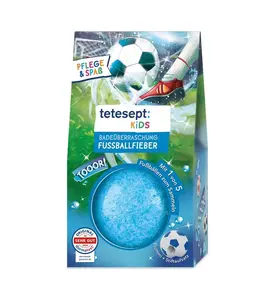 Tetesept Kids Fotbalová horečka koupelová koule 140 g
