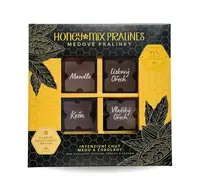 HoneyMix Medové pralinky plněné medem a ořechy 4x12 g