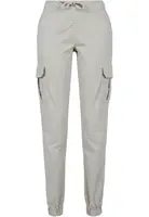Women's Cargo Jogging Pants High Waisted Concrete
