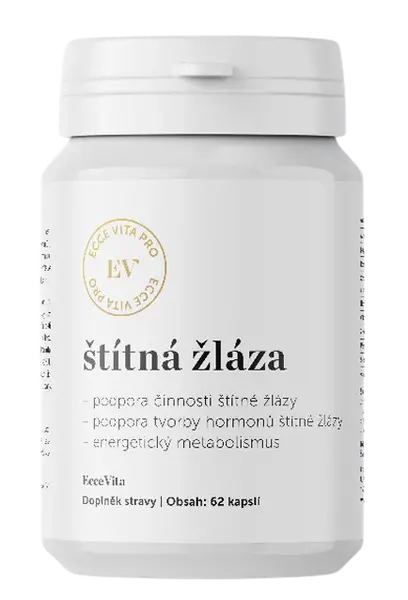 ECCE VITA Štítna žľaza 62 kapsúl
