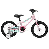 Dětské kolo Kross Mini 4.0 16" - model 2025 9" (90-130 cm) růžová / seledynová / růžová / lesk