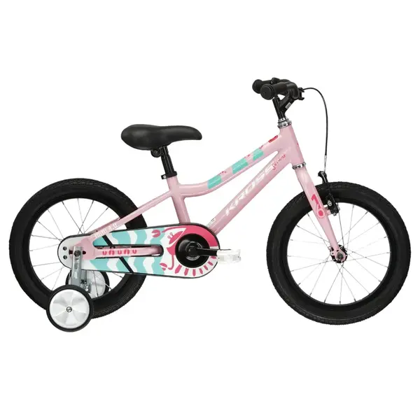 Dětské kolo Kross Mini 4.0 16" Gen 005 9" (90-130 cm) růžová / seledynová / růžová / lesk