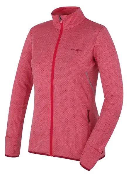 Husky Astel L XS, pink Dámská mikina na zip