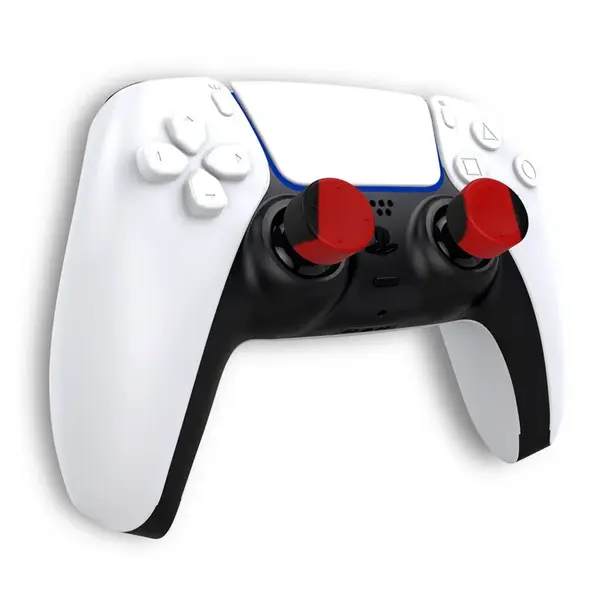 Silikonové krytky ovládacích páček iPega P5006 pro PS5 6ks černá / červená