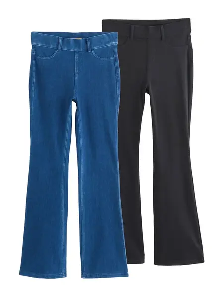 Next Jeggings  modrá / čierna