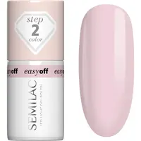 Semilac Easy Off Step 2 gelový lak na nehty s použitím UV/LED lampy odstín Pink Marshmallow 7 ml