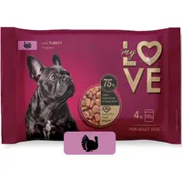 My Love SET kapsičky pre psov s morkou v omáčke 4 x 100 g (2466)