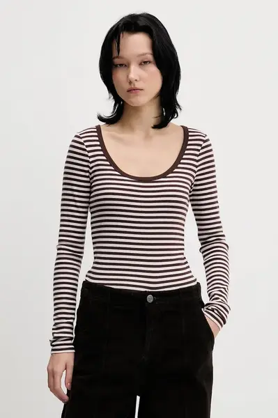 Tričko s dlhým rukávom Hollister Co.