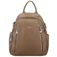 Dámský batoh tmavě béžový - Firenze Santé