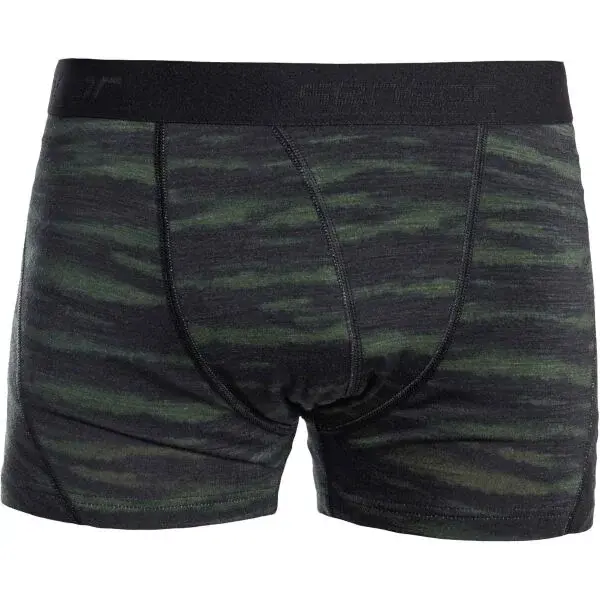 Sensor MERINO IMPRESS Pánske trenky, čierna, veľkosť