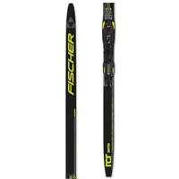 Fischer RCR SKATE JR SET + BDG TOUR STEP IN JR IFP Juniorské bežecké lyže na korčuľovanie, čierna, veľkosť