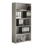 MID.YOU REGÁL NA DOKUMENTY, šedá, 84,4/185,6/33 cm