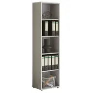 MID.YOU REGÁL NA DOKUMENTY, šedá, 44,1/185,6/33 cm