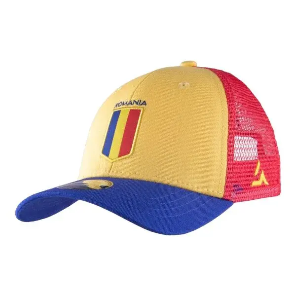 FLLÖS B-CAP ROMANIA 5 Dětská baseball kšiltovka, červená, velikost