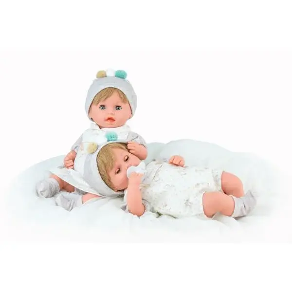 MARINA & PAU panenka Mini Reborn Mellizos 35cm