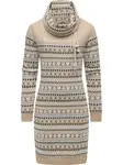 Ragwear Šaty 'Chlloe'  béžová / čierna / šedobiela