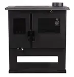 Sporák na tuhá paliva VERSO CS inox HO7201