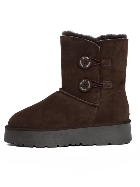 Gooce Nízke čižmy 'Hubbard'  čokoládová