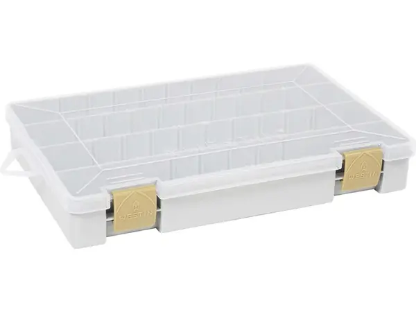 Westin krabička w3 tackle box grey/clear 27,5 x 18,5 x 4,5 cm