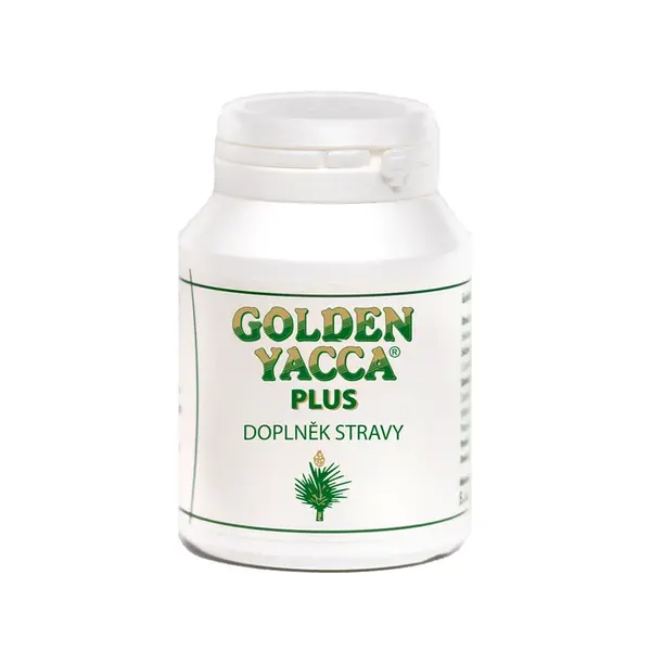 Golden Yacca® Plus přírodní doplněk stravy z Yucca schidigera a zeleného ječmene 70g