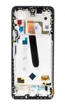 LCD + dotyk + přední kryt pro Xiaomi Poco F3, black (Service Pack)