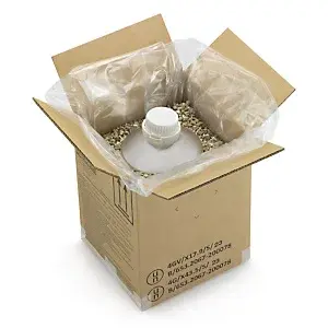 5 x Klopové krabice na nebezpečné zboží, 270x250x350 mm