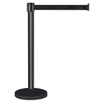 Sloupek s natahovacím páskem, černý