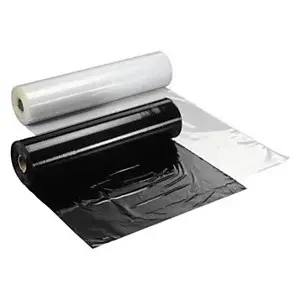 Ochranná fólie z LDPE šířka 1500mm, délka 251m, průhledná, tloušťka 100µm, 100% recyklovaná