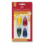 Pastelky Faber-Castell plastové - 4 farby