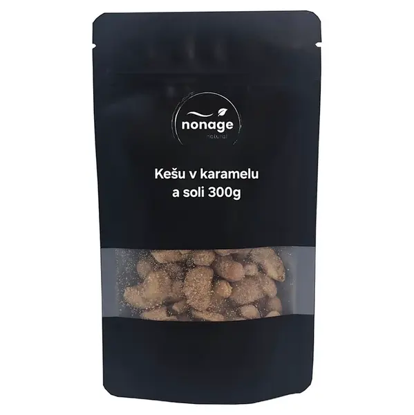 NONAGE Kešu v karamelu a soli 300 g
