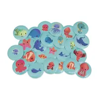 Obrázkové pexeso do vody - morské rodinky