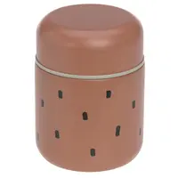 Termoska na jedlo - Happy Prints caramel