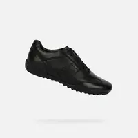 Black Men's Geox Wells Sneakers - Men's