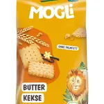 MOGLi BIO Máslové sušenky s vanilkou Bourbon 125 g