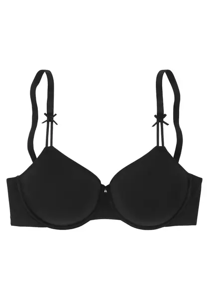 LASCANA Podprsenka  čierna