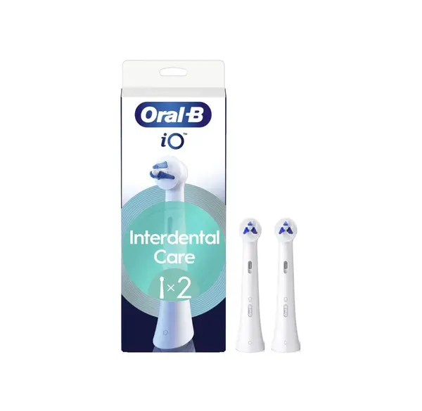 Oral-B iO Interdental Clean kartáčkové hlavy 2 ks bílé