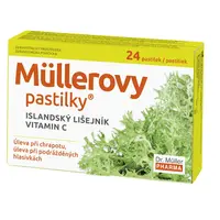 Dr. Müller Müllerovy pastilky s islandským lišejníkem 24 pastilek