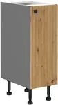 Spodní skříňka Ava 30 D CARGO BB Barva korpusu: Antracit, Barva dvířek: Dub Artisan