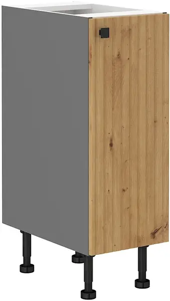 Spodní skříňka Ava 30 D CARGO BB Barva korpusu: Antracit, Barva dvířek: Dub Artisan