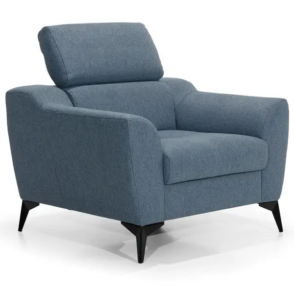 Křeslo Pescara Nožičky: Chrom, látka: Aragon 97