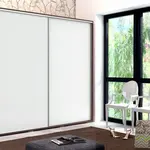 Šatní skříň Ska A15 Barva korpusu: Čokoláda, Rozměry: 230 cm, Dveře: Čokoláda