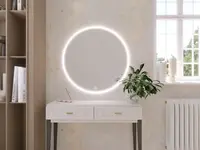 Zrcadlo Elistul Rozměry: 60 cm, Varianta: Osvětlení A