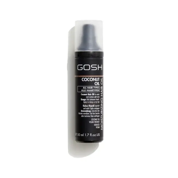 GOSH COPENHAGEN Coconut Oil Moisturizing Hair Oil zvláčňující olej s kokosovým olejem 50 ml