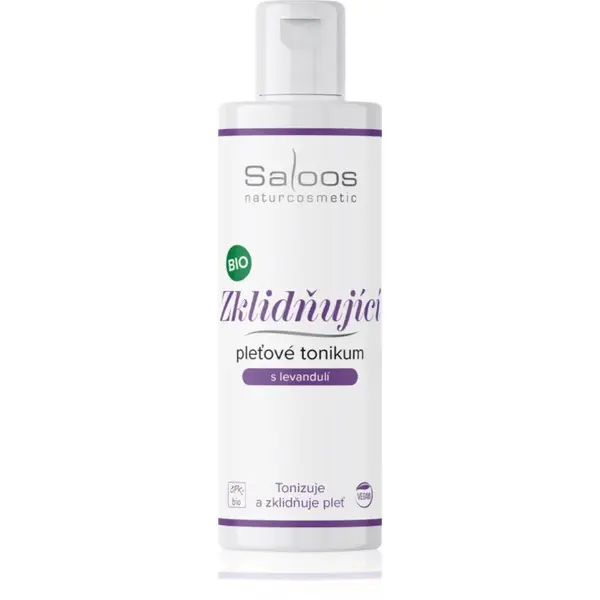Saloos Zklidnění zklidňující pleťové tonikum s levandulí 200 ml