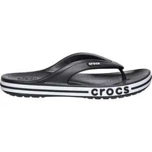 Crocs BAYABAND FLIP Unisex žabky, černá, velikost 45/46