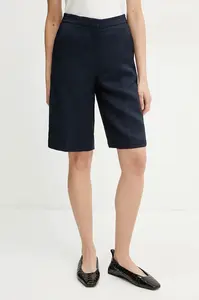 Šortky s příměsí lnu BOSS