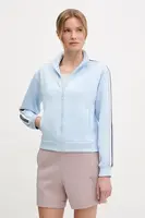 Mikina Guess YARROW dámská, modrá barva, s aplikací, V5GQ18 KCRU2